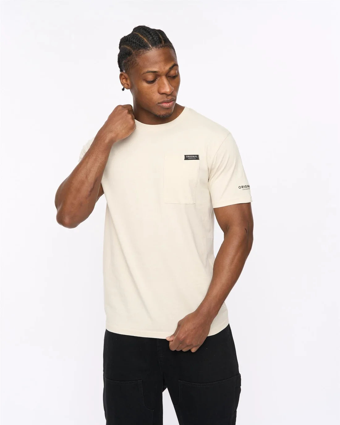 Crosshatch Portville T-Shirt - Neutral