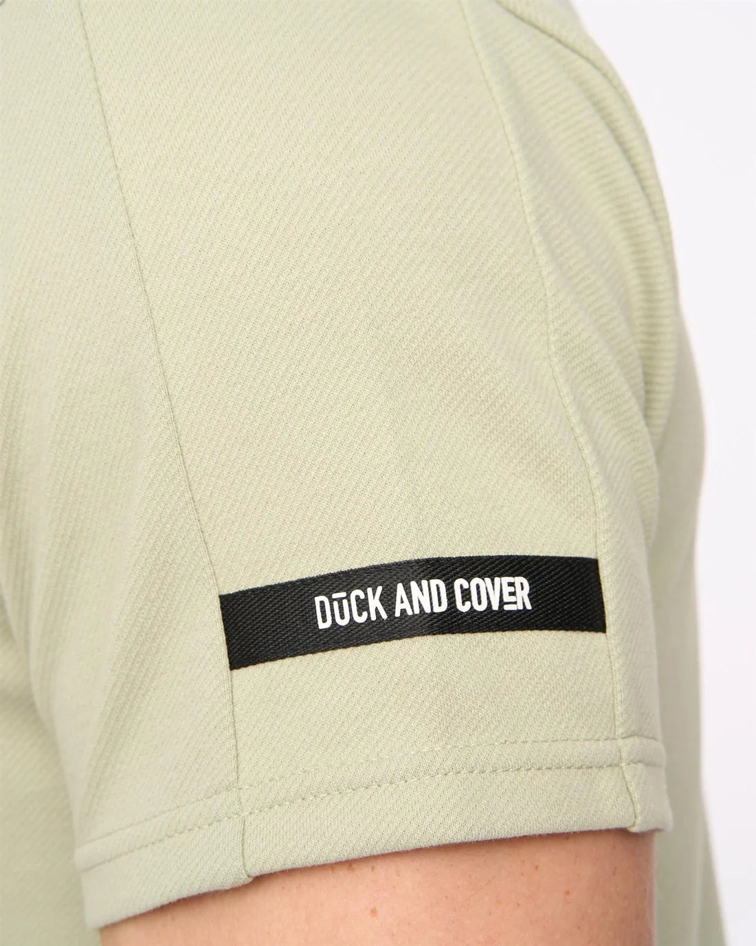 Duck & Cover Sherborn T-Shirt - Light Olive