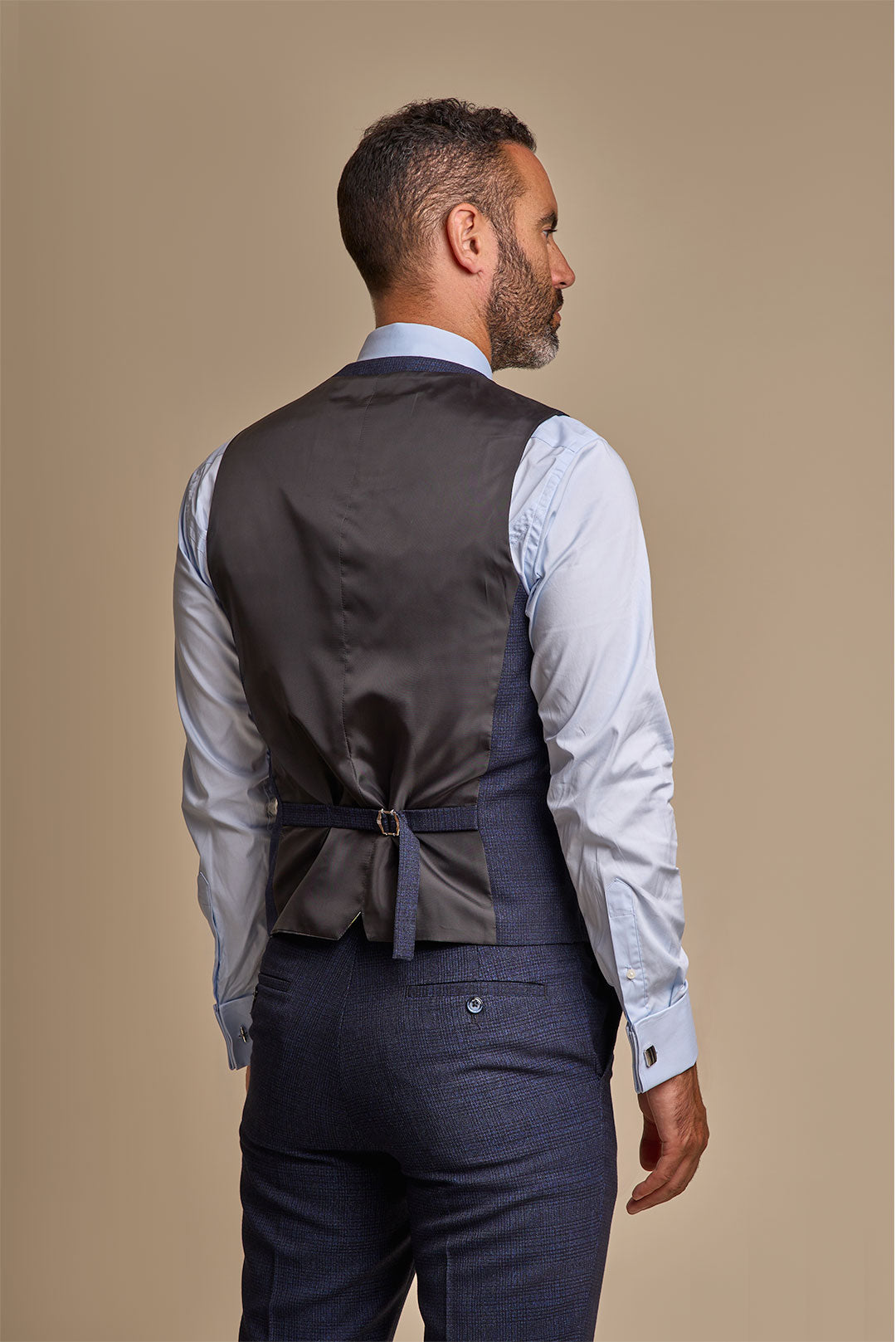 Cavani Caridi Waistcoat Navy
