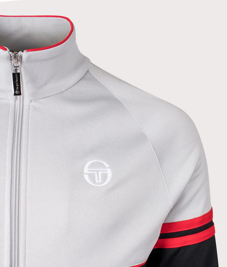Sergio Tacchini Orion Track Top - High Rise/Black/Adrenaline Rush