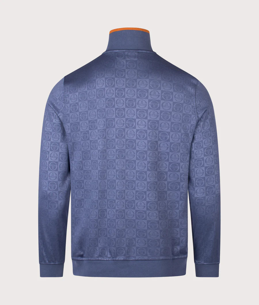 Sergio Tacchini Santoro Mono Track Top - Vintage Indigo