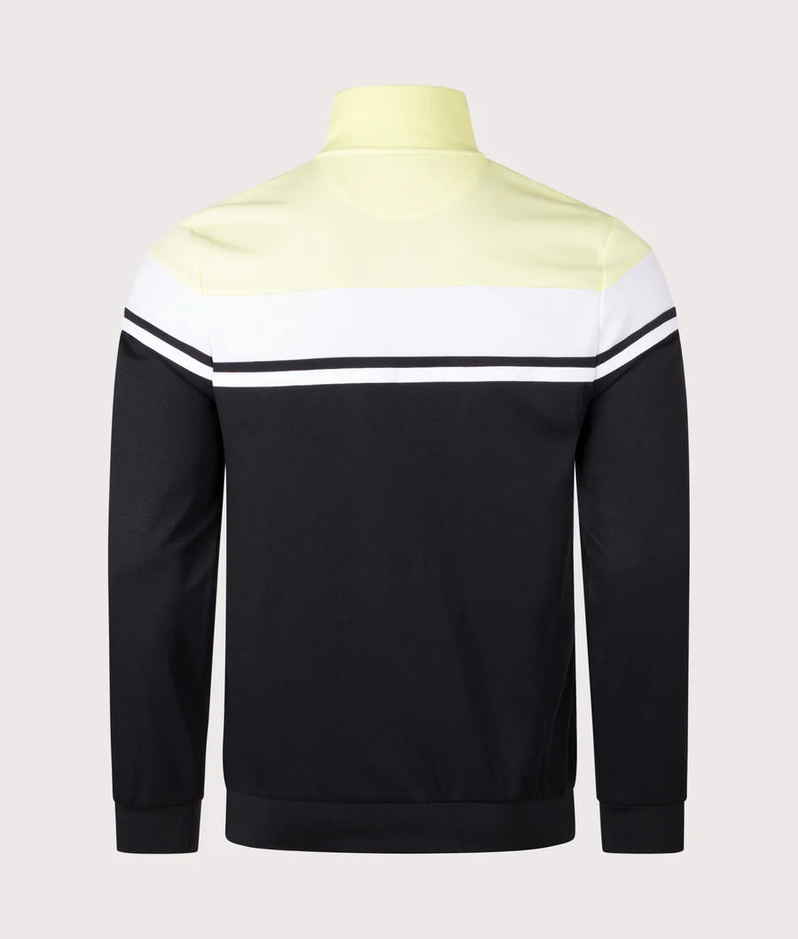 Sergio Tacchini Damarindo Track Top - Wax Yellow/White/Black