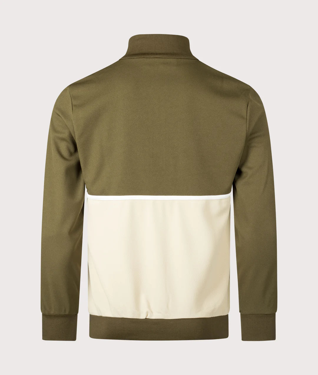 Sergio Tacchini STM12238 Locchi Track Top - Dark Olive/Mojave Desert/Gardenia