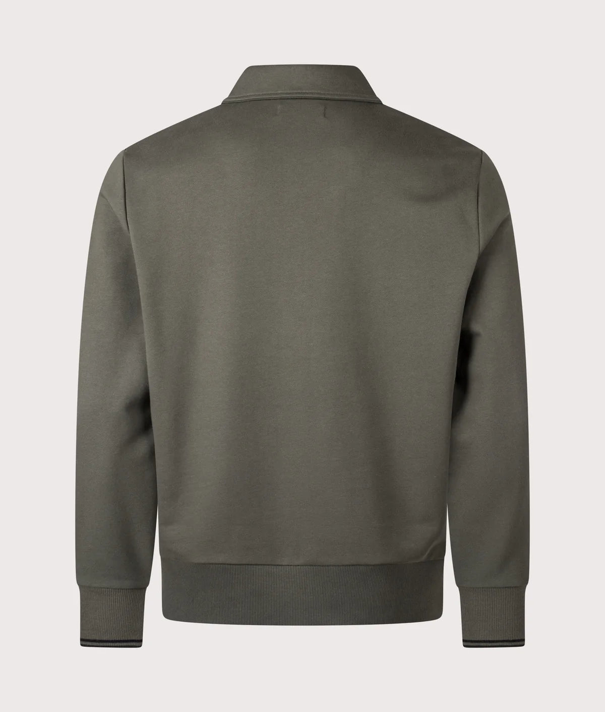 Fred Perry M2426 Half Zip Collared Sweatshirt 148 - Field Green