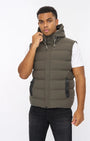 Crosshatch Kampleys Gilet - Deep Olive