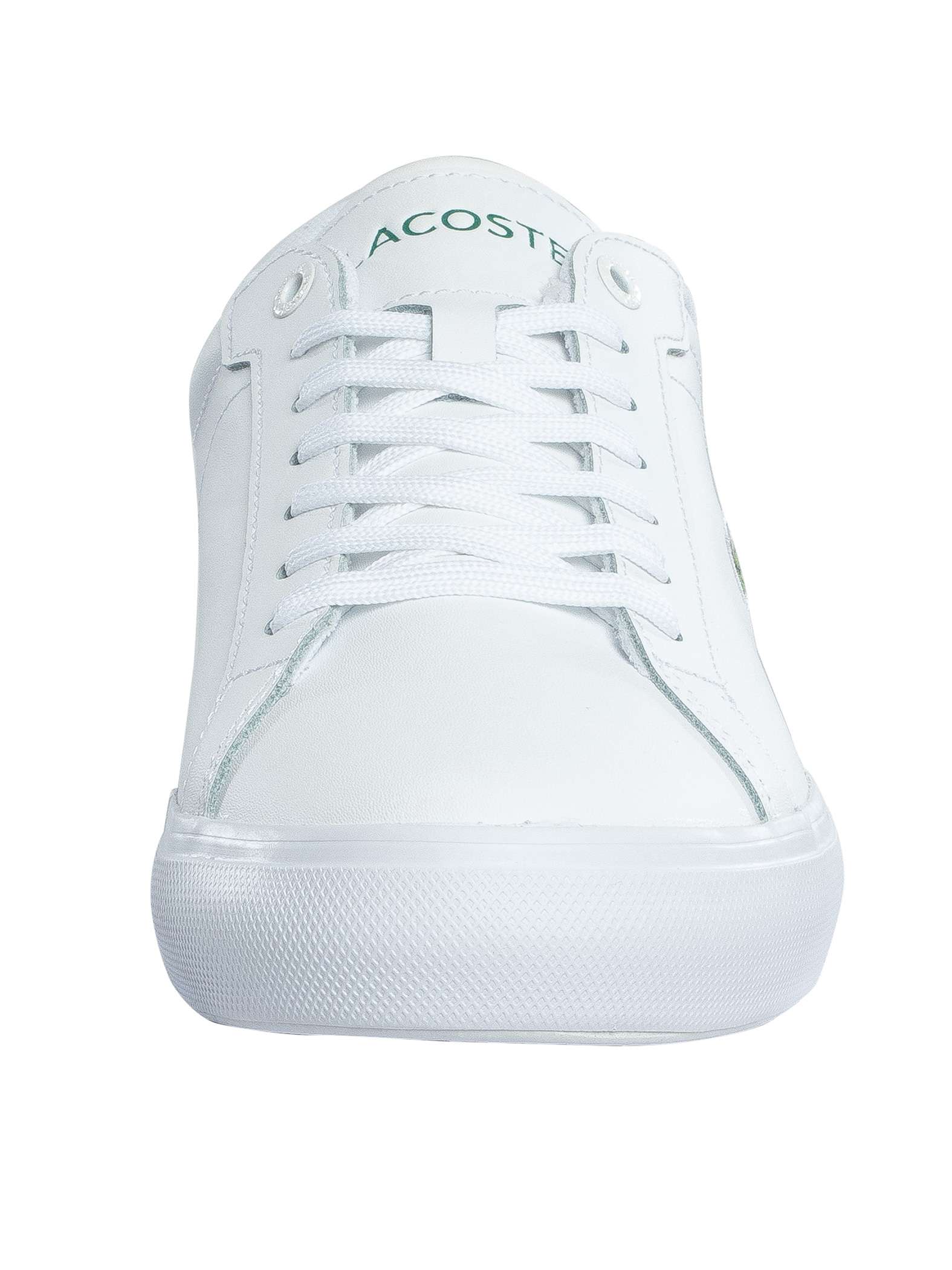 Lacoste Powercourt 125 2 SMA Leather Sneakers - White/Green