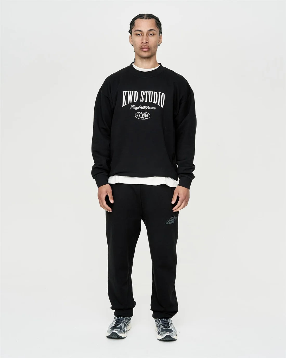 Kings Will Dream Studio Crewneck - Black
