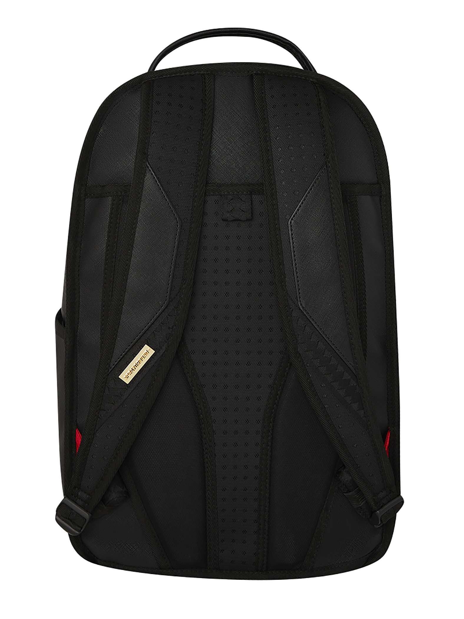 Sprayground 910B8178 20L Gold & Dangerous Backpack - Black