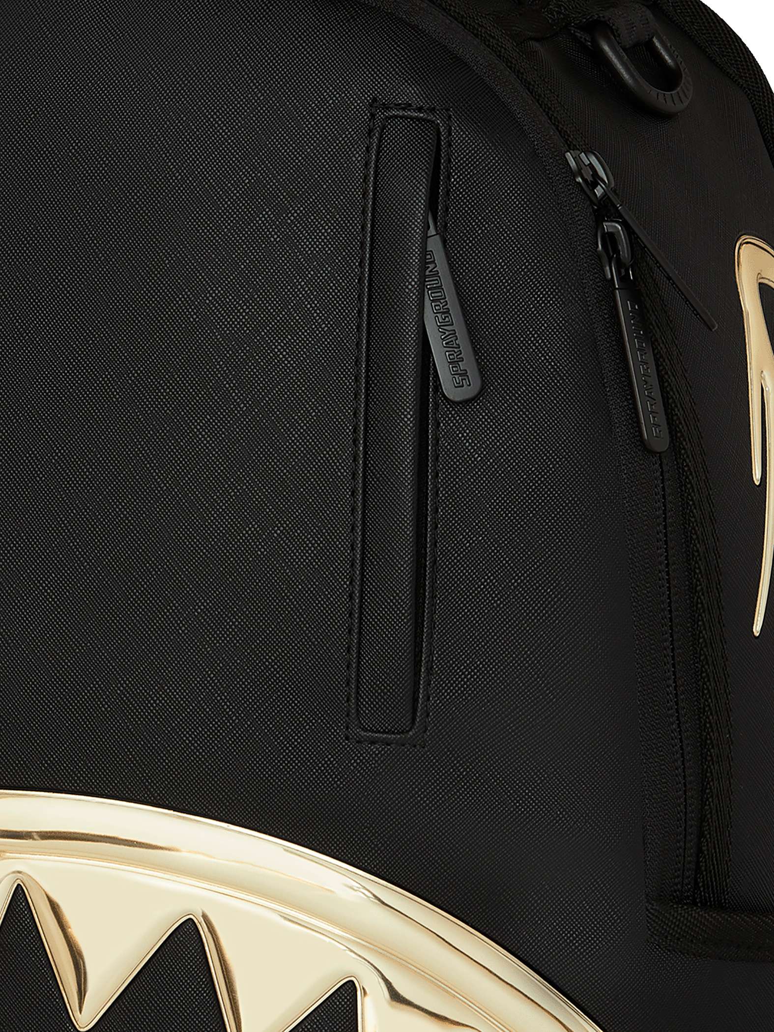 Sprayground 910B8178 20L Gold & Dangerous Backpack - Black – Vault