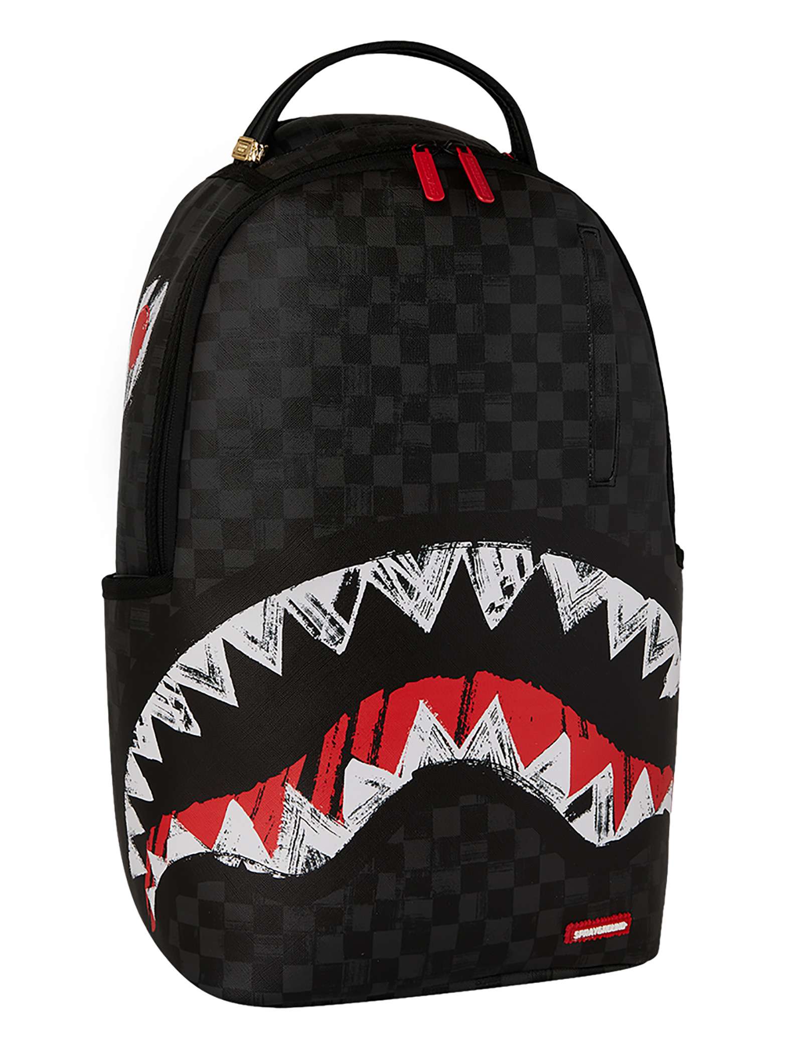 Sprayground 910B7102 20L Scribble Shark Back - Black