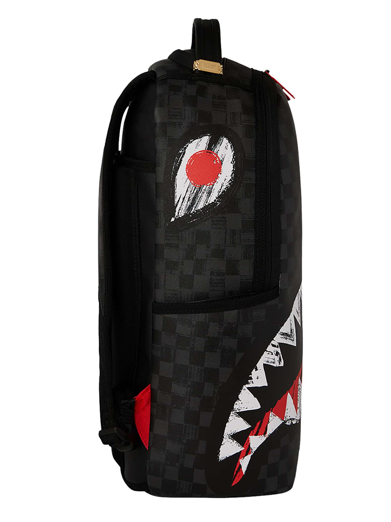 Sprayground 910B7102 20L Scribble Shark Back - Black