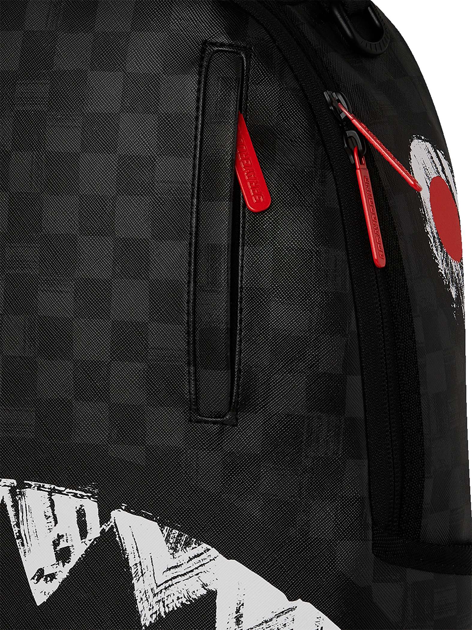 Sprayground 910B7102 20L Scribble Shark Back - Black