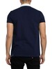 Sergio Tacchini STM14566 Supermac Polo Shirt - Maritime Blue/Adrenaline Rush