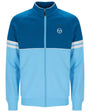 Sergio Tacchini STM14594 Orion Track Jacket 265 - Mykonos Blue/Baltic Sea/Gardenia