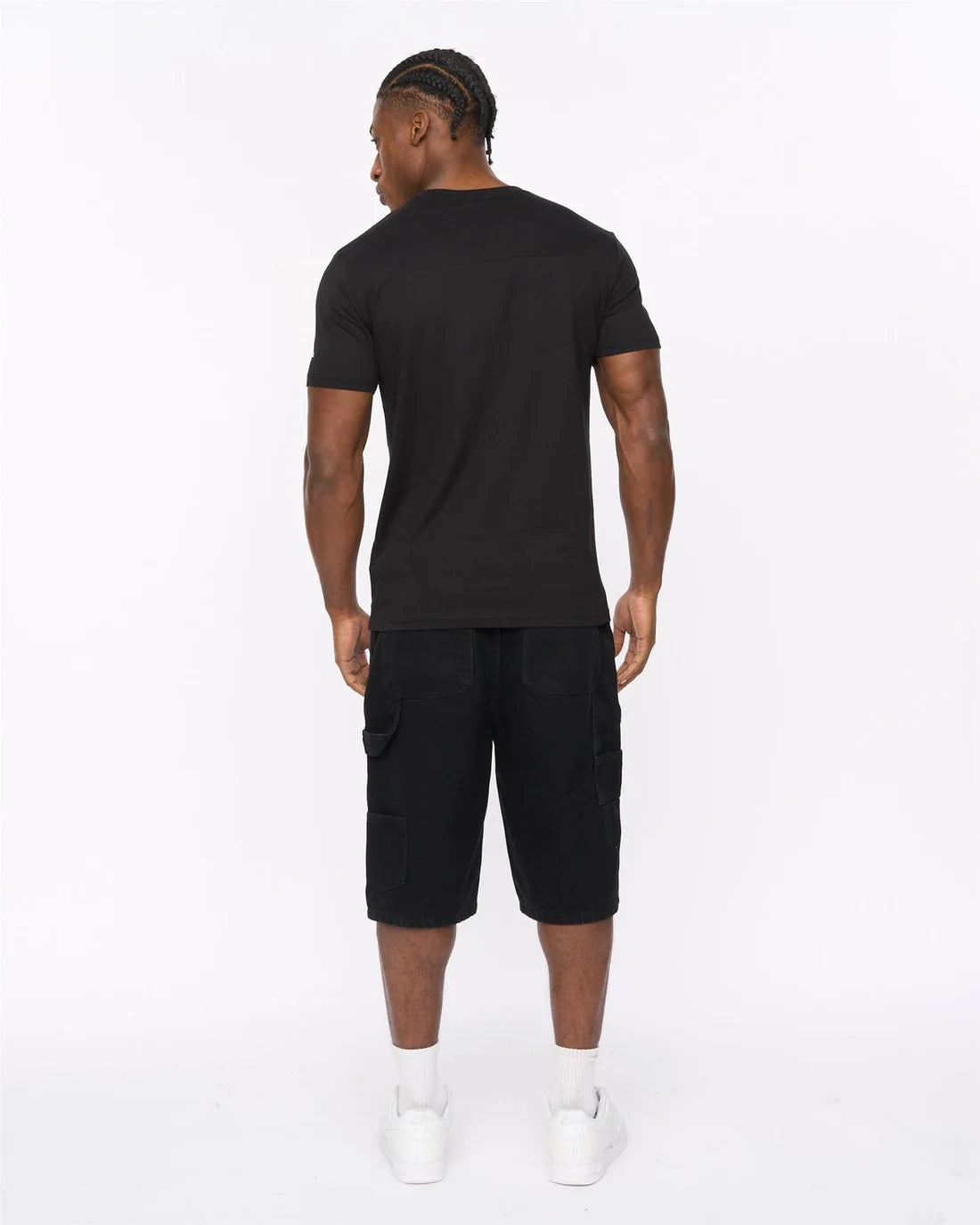 Crosshatch Portville T-Shirt - Black