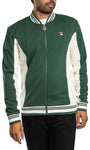 Fila LM161RN1 Settanta Baseball Jacket 266 - Pine Needle/Gardenia/Black