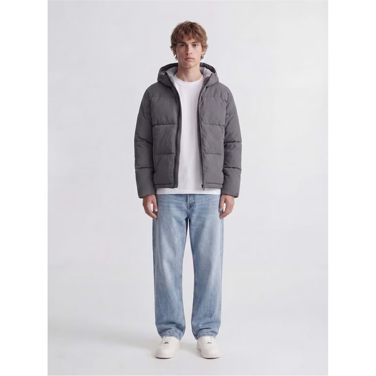 Jack & Jones Galaxy Puffer Jacket - Asphalt
