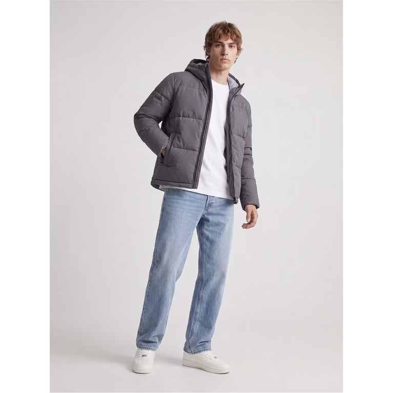 Jack & Jones Galaxy Puffer Jacket - Asphalt
