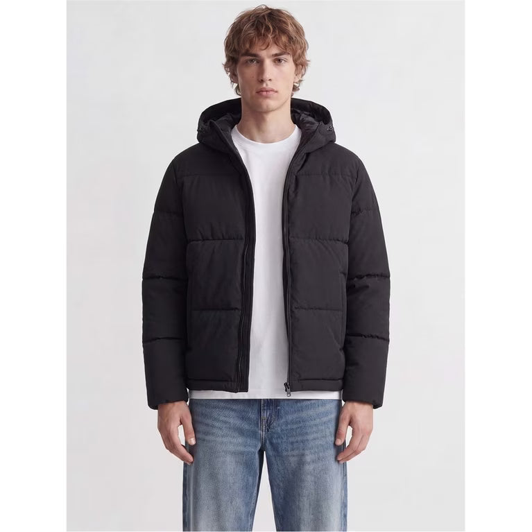 Jack & Jones Galaxy Puffer Jacket - Black