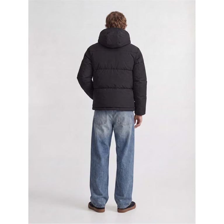 Jack & Jones Galaxy Puffer Jacket - Black