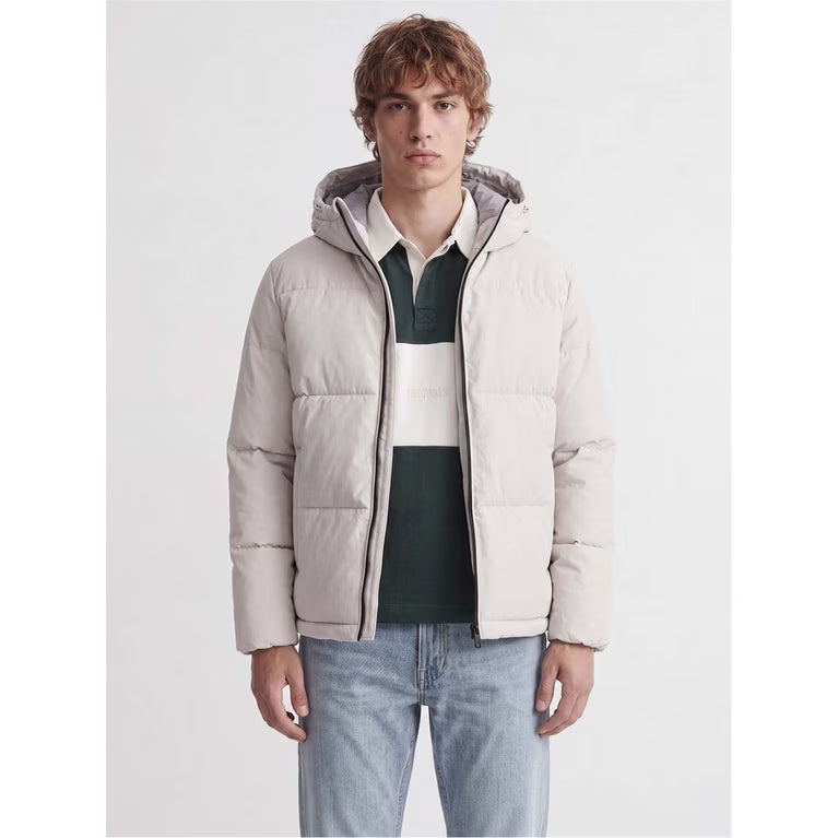 Jack & Jones Galaxy Puffer Jacket - Moonbeam