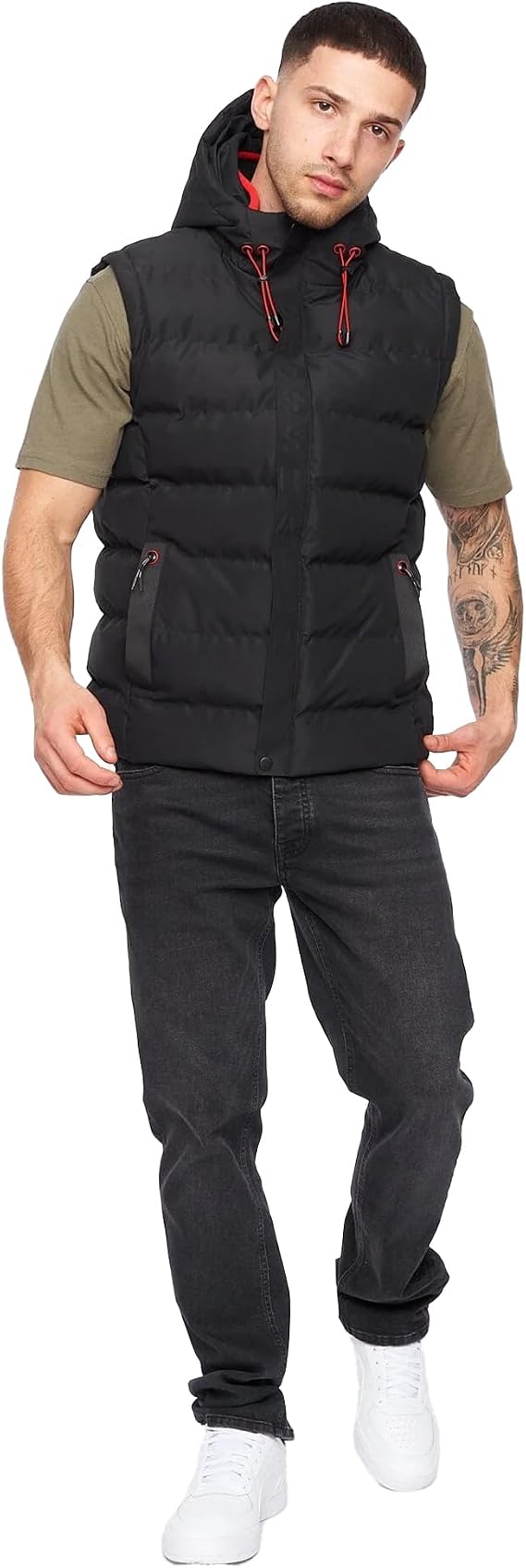 Crosshatch Kampleys Gilet - Black
