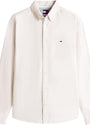 Tommy Jeans DM0DM21298AES TJM Regular Oxford Shirt - White Clay