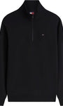 Tommy Jeans DM0DM20339 TJM Regular Fleece 1/4 Zip - Black
