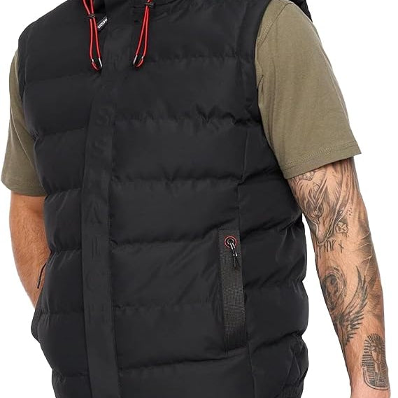 Crosshatch Kampleys Gilet - Black
