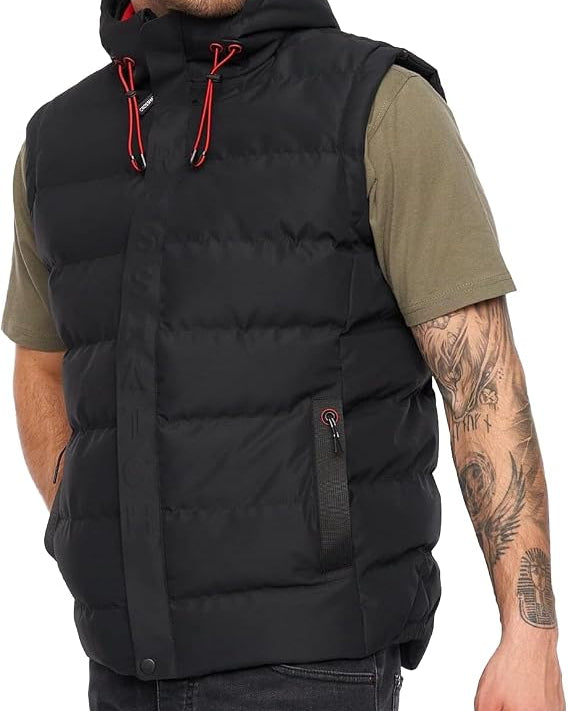 Crosshatch Kampleys Gilet - Black