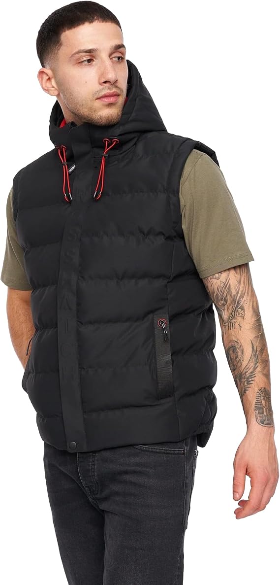 Crosshatch Kampleys Gilet - Black