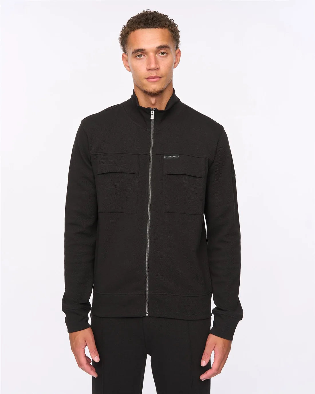 Duck & Cover Tames Zip Hoodie - Black