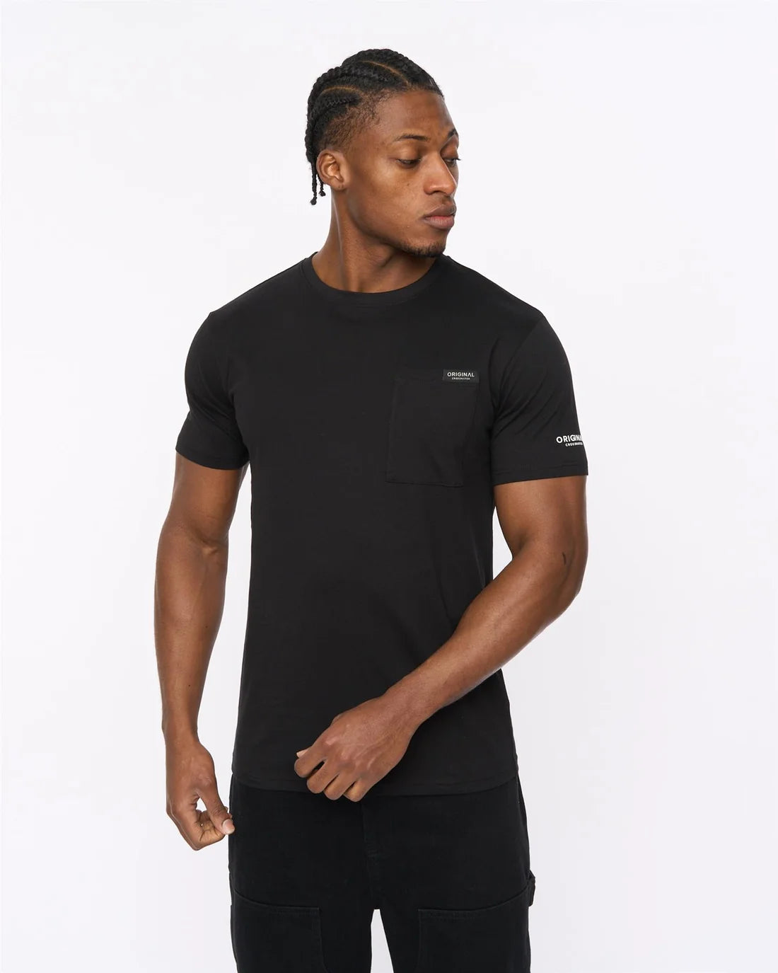 Crosshatch Portville T-Shirt - Black