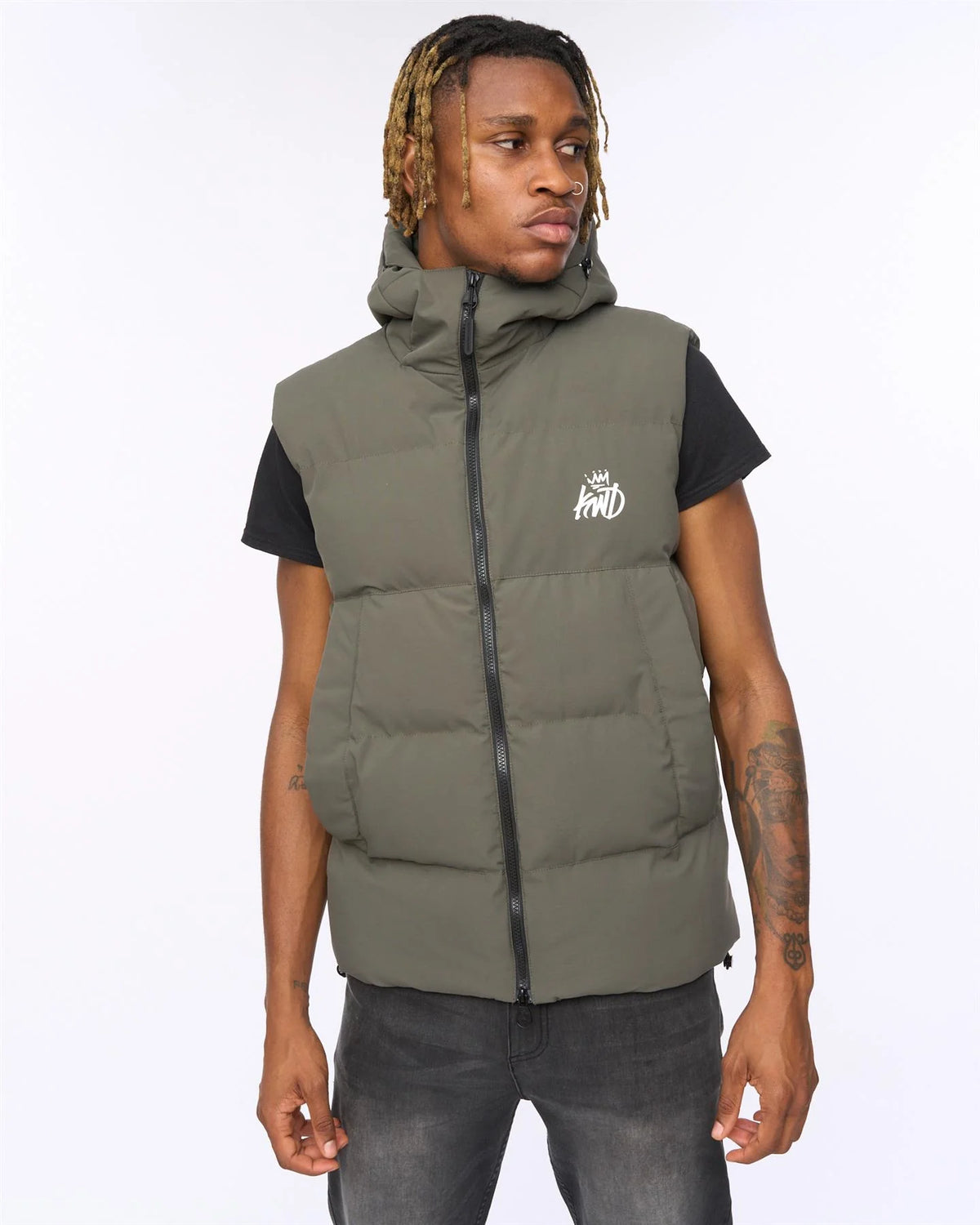 Kings Will Dream Nahjo Gilet - Olive