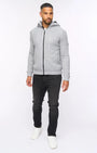 Bewley & Ritch Tonbridge Cable Knit - Light Grey Marl