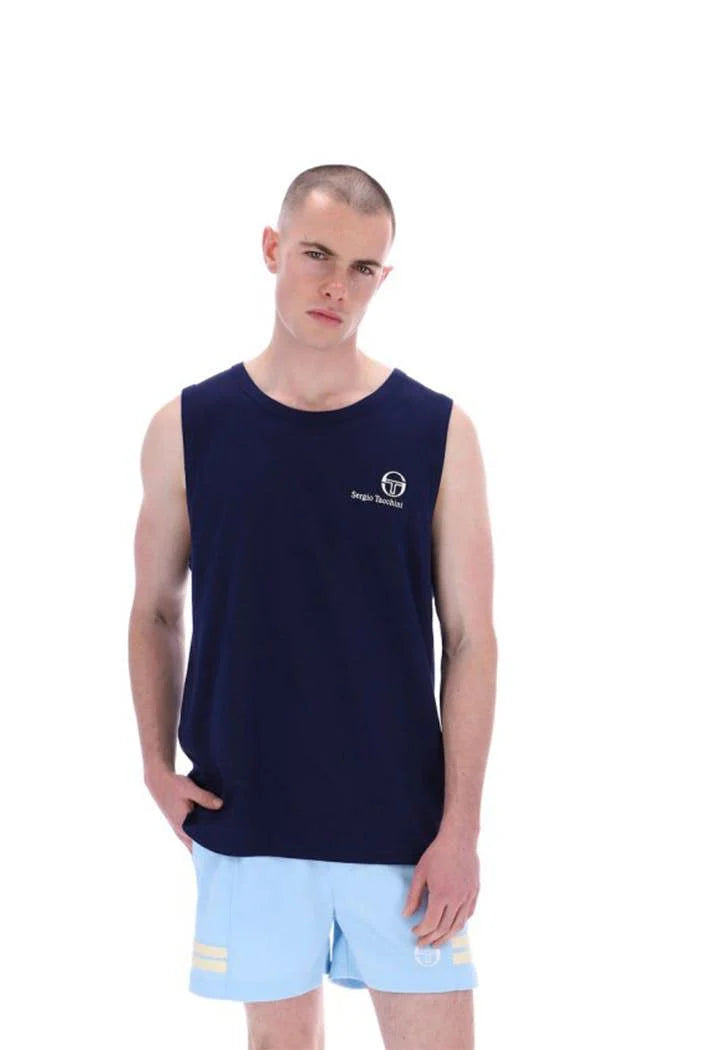 Sergio Tacchini STM10149 Sawyer Vest 225 - Maritime Blue