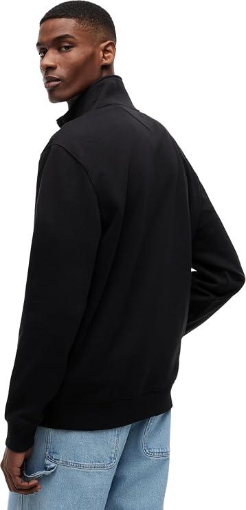 Tommy Jeans DM0DM20339 TJM Regular Fleece 1/4 Zip - Black