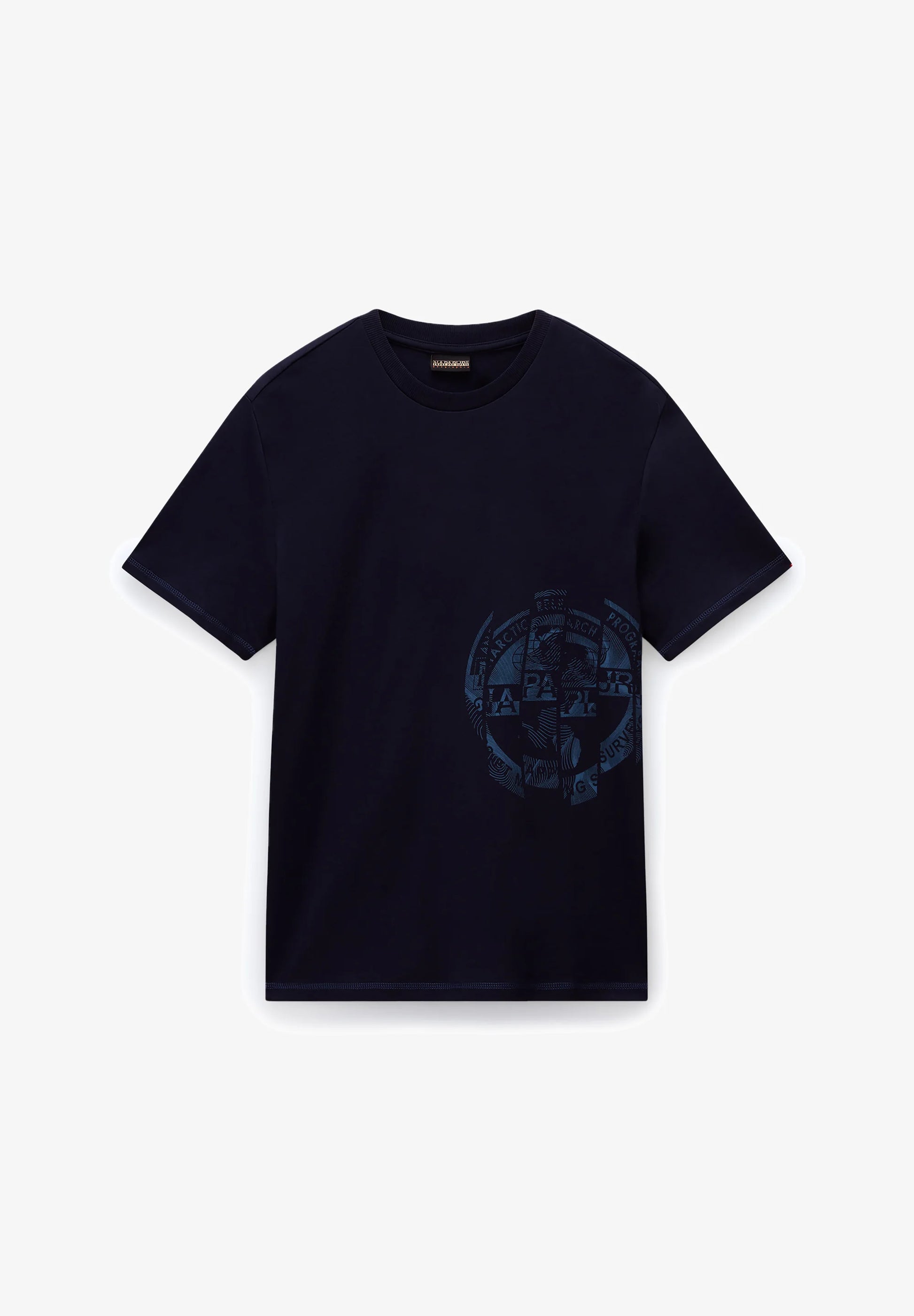 Napapijri Vanni Print T-Shirt - Blu Marine