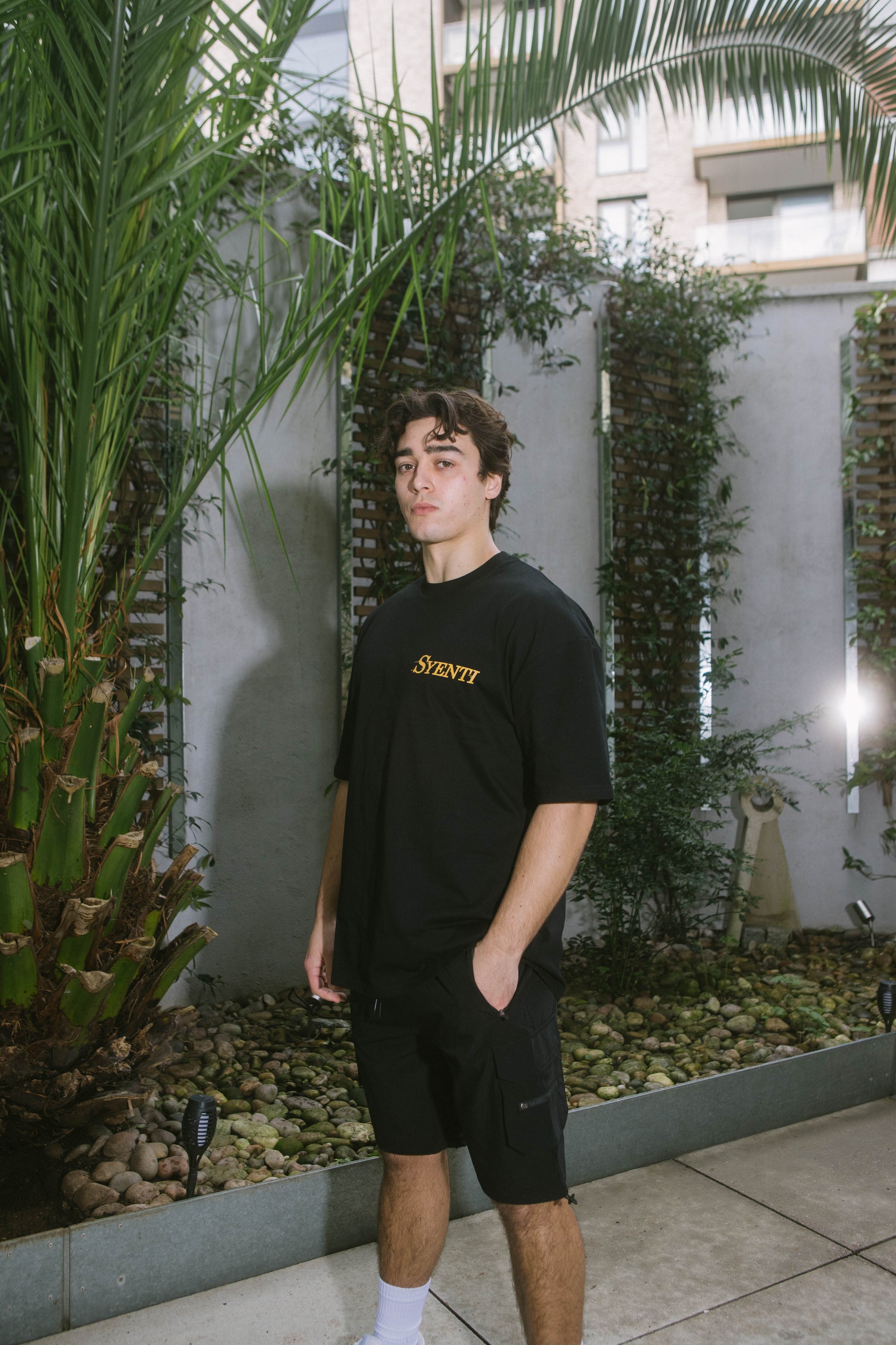 Syenti Championship Logo T-Shirt - Black