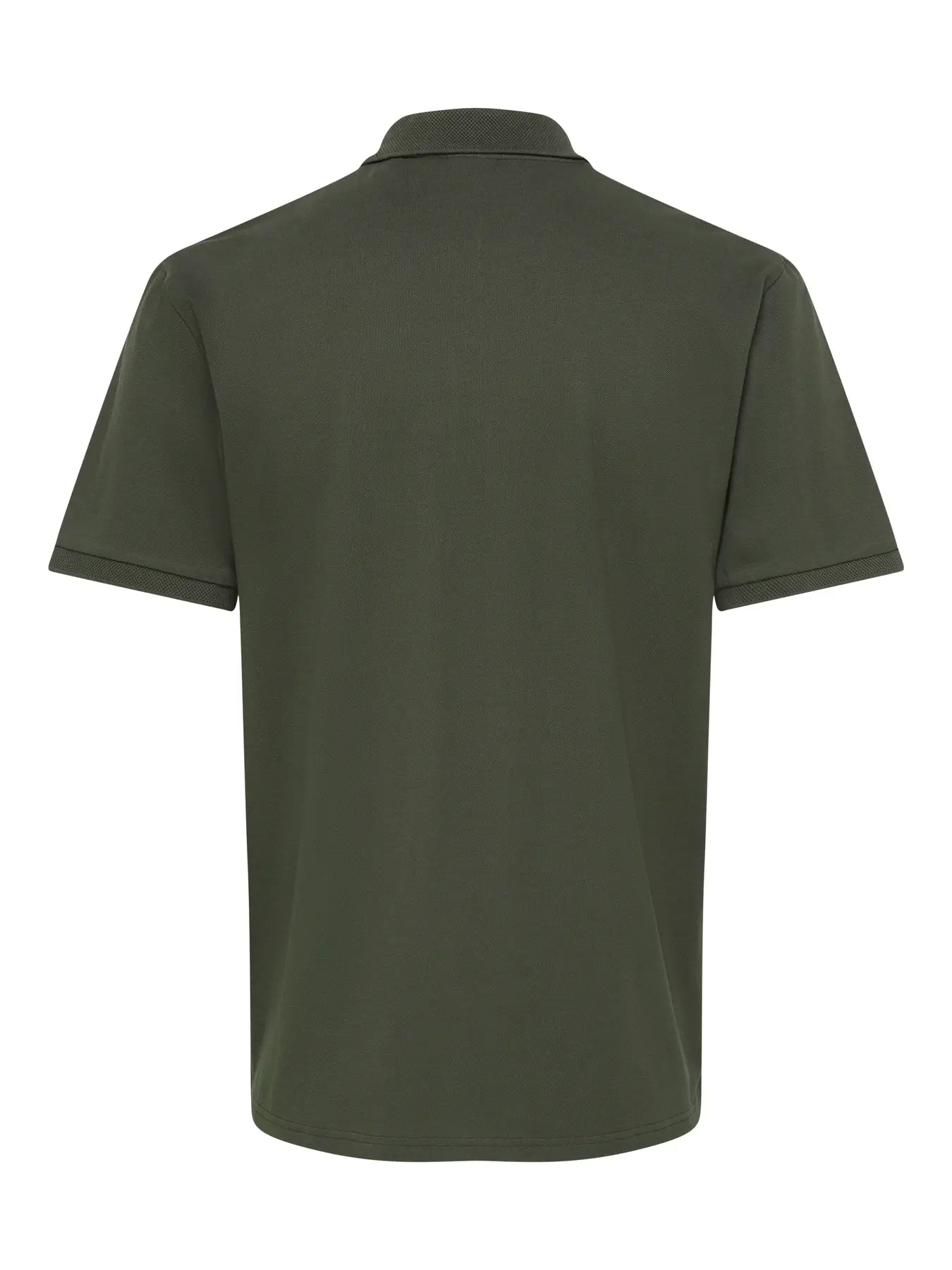 Only & Sons Cory Half Zip Polo Shirt - Beluga