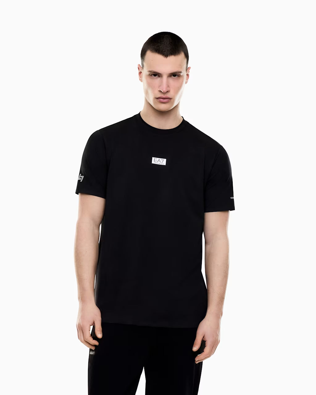 EA7 Emporio Armani 7M001370 Ventus7 T-Shirt - Black