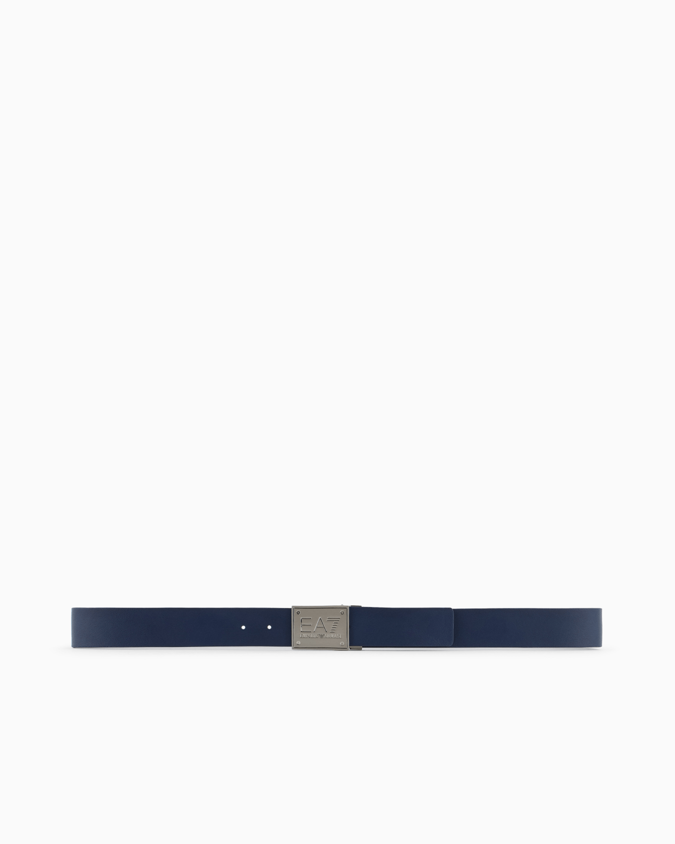 EA7 Emporio Armani Train Core ID Plate Reversible Belt - Blue Navy/Griffin