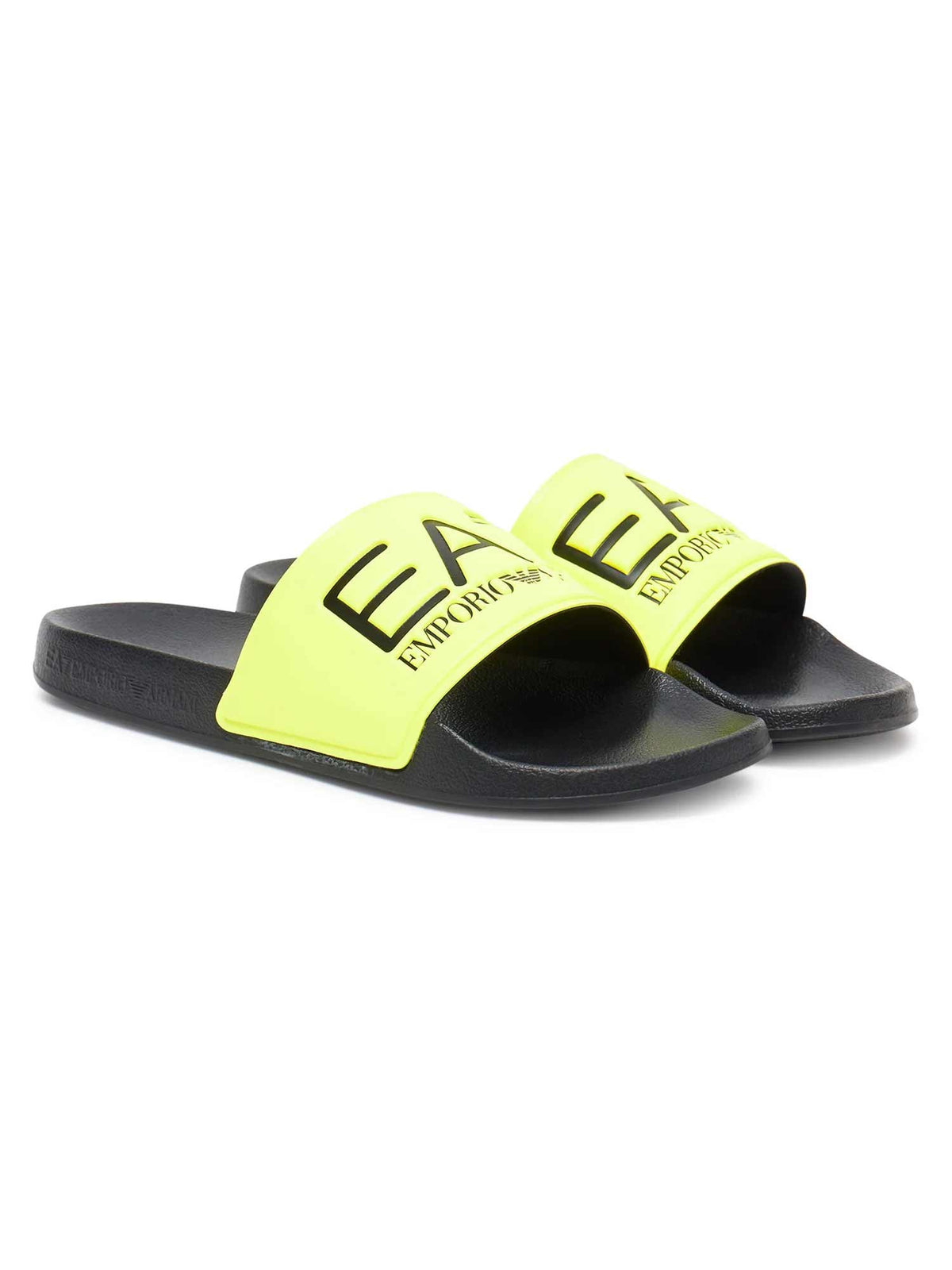 EA7 EMPORIO ARMANI 7X000108 SLIDERS YELLOW/BLACK