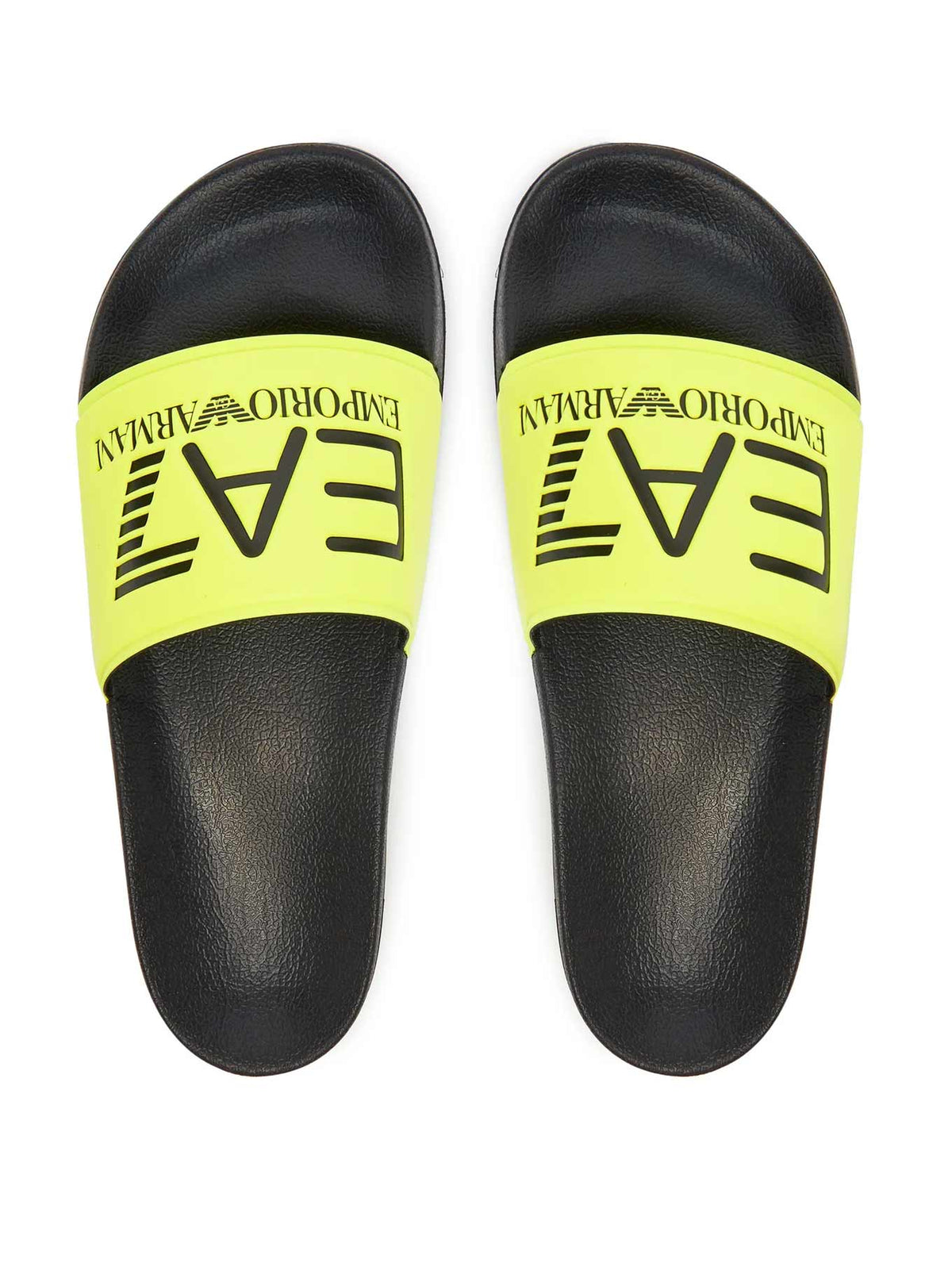 EA7 EMPORIO ARMANI 7X000108 SLIDERS YELLOW/BLACK