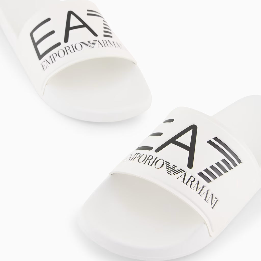 EA7 Emporio Armani 7X000108 Scarpe Beachwear Sliders - White