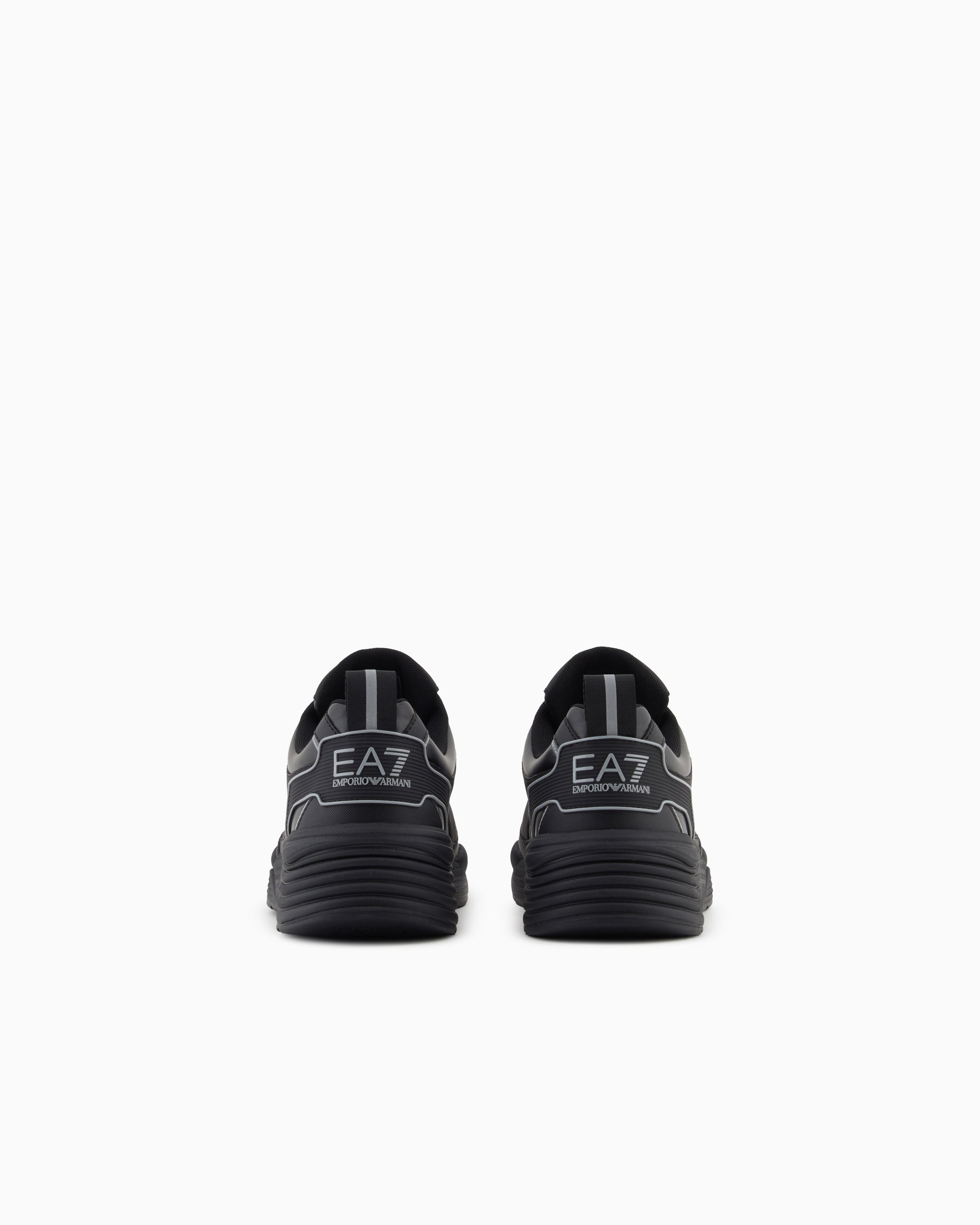 EA7 Emporio Armani 7X000306 Ace Runner Special Sneakers - MC032 Triple Black/Silver