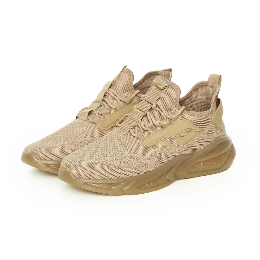 Crosshatch Nantycaws Trainers - Stone