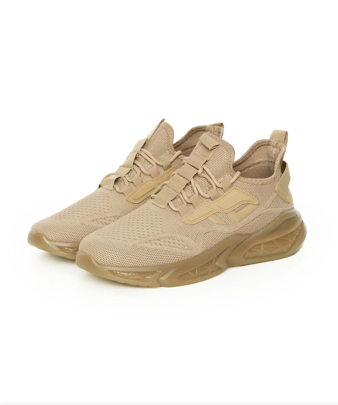 Crosshatch Nantycaws Trainers - Stone