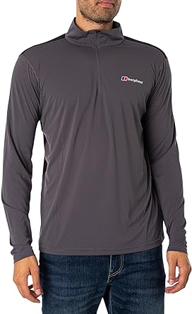 Berghaus Wayside LS Tech T-shirt Grey/Black