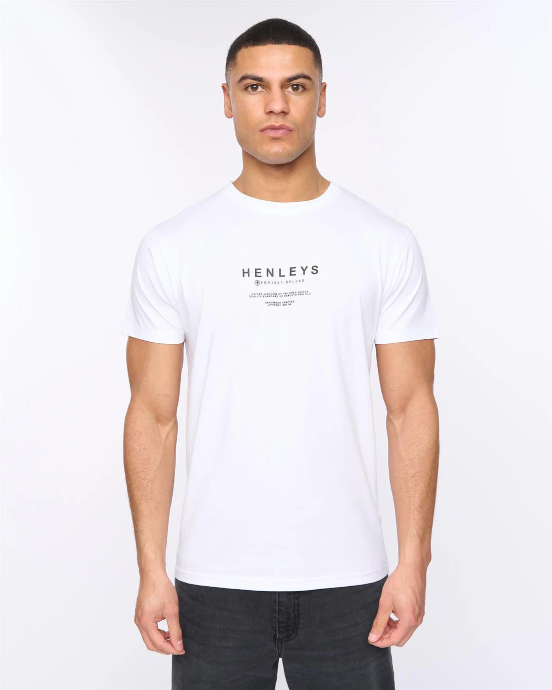 Henleys Henstack Logo Print T-Shirts (5 Pack) - Multi